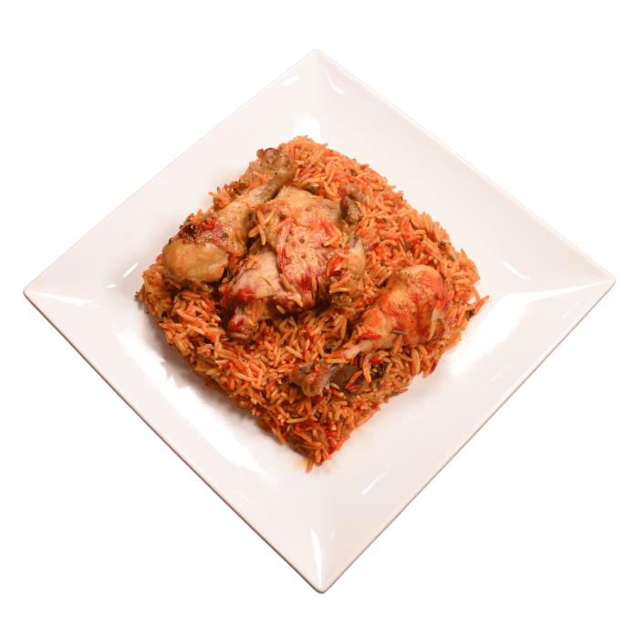 Spicy Chicken Biryani Dish